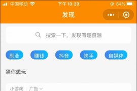 全新版本虚拟资源变现知识付费小程序源码