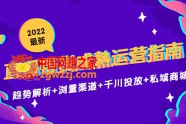 2022最新直播带货成熟运营指南3.0：趋势解析+浏量渠道+千川投放+私域商城