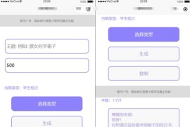 最新检讨书生成微信小程序工具源码-支持流量主