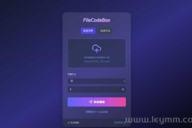 新版FileCodeBox快递柜源码 附带搭建教程