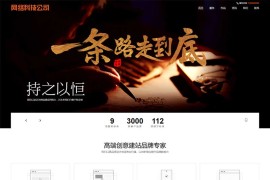 (自适应手机端)响应式高端网络公司网站源码 网站建设类pbootcms模板