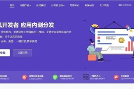 【2025修复】仿第八区APP分发系统源码 | 免签封装+多端打包 | 支持安卓/IOS/EXE分发+企业签名