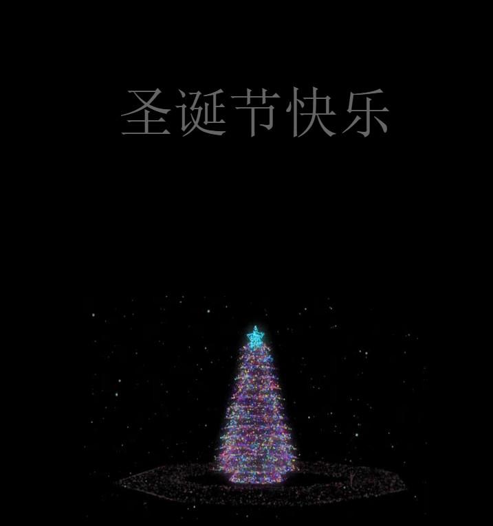 抖音同款圣诞树源码  第1张